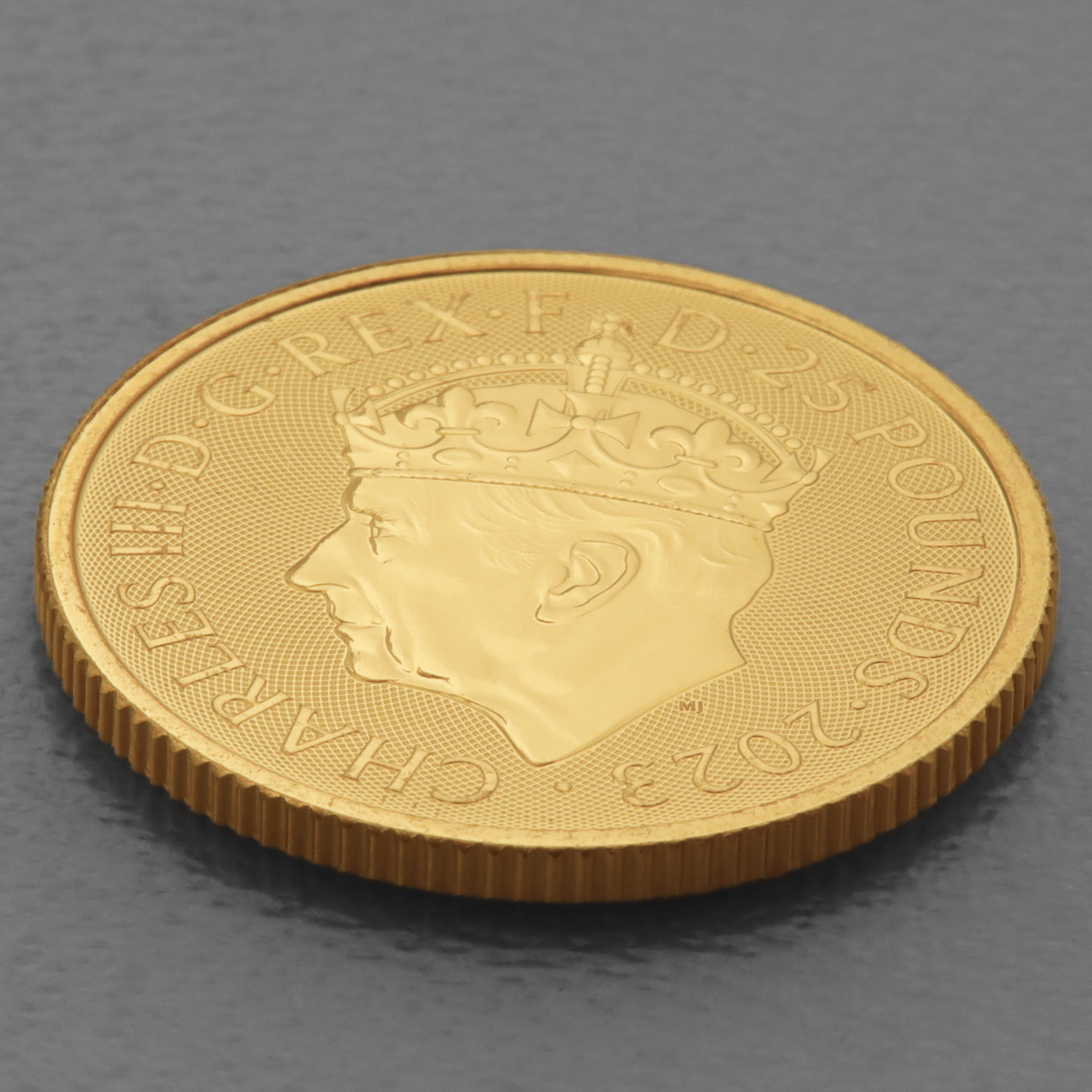 Goldmünze 1/4oz "Coronation Charles III." 2023 Coronation Coin (Großbritannien) - Detailansicht 3