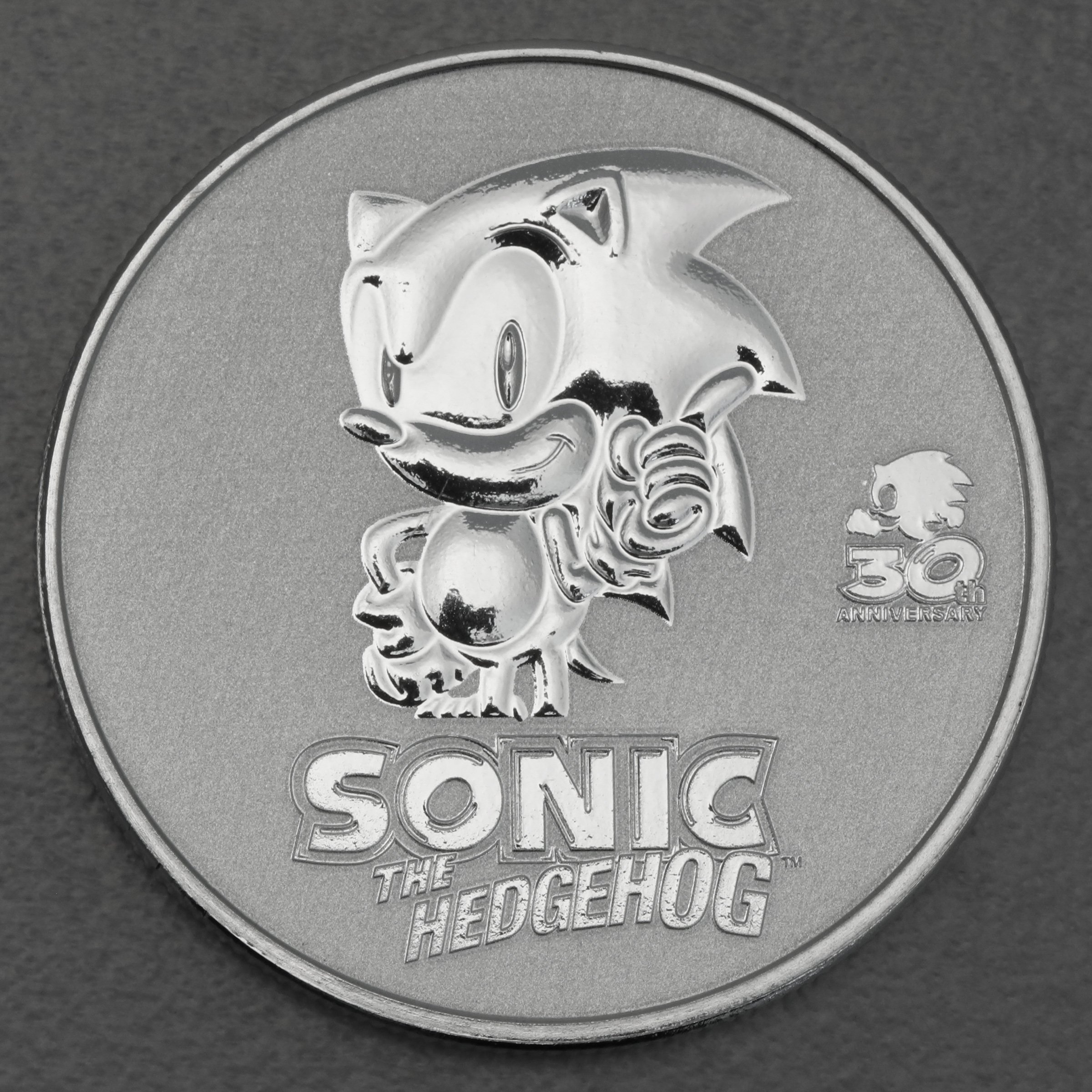 Silbermünze 1oz "Sonic" 2021 Sonic the Hedgehog 30th Anniversary (Niue) - Hauptansicht