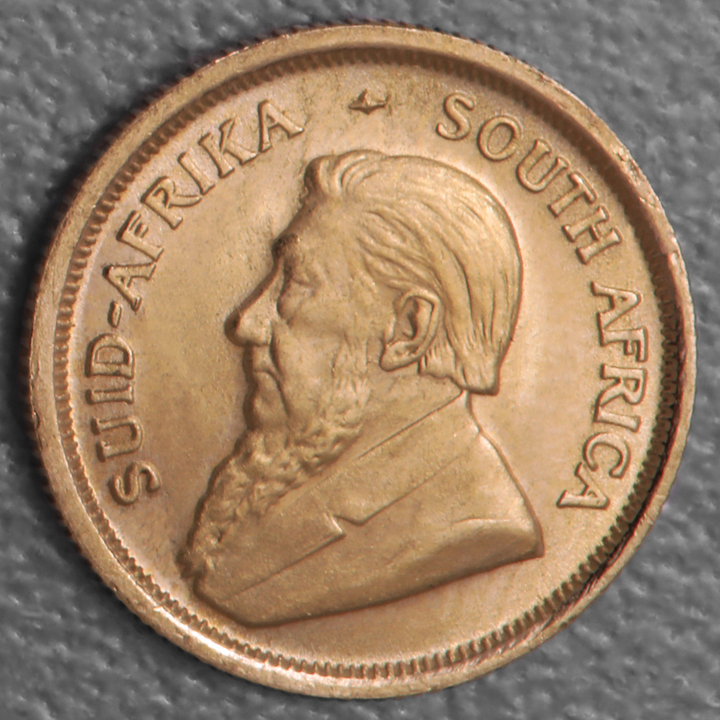 Goldmünze 1/10oz "Krügerrand" 1993 (Südafrika) - Detailansicht 1