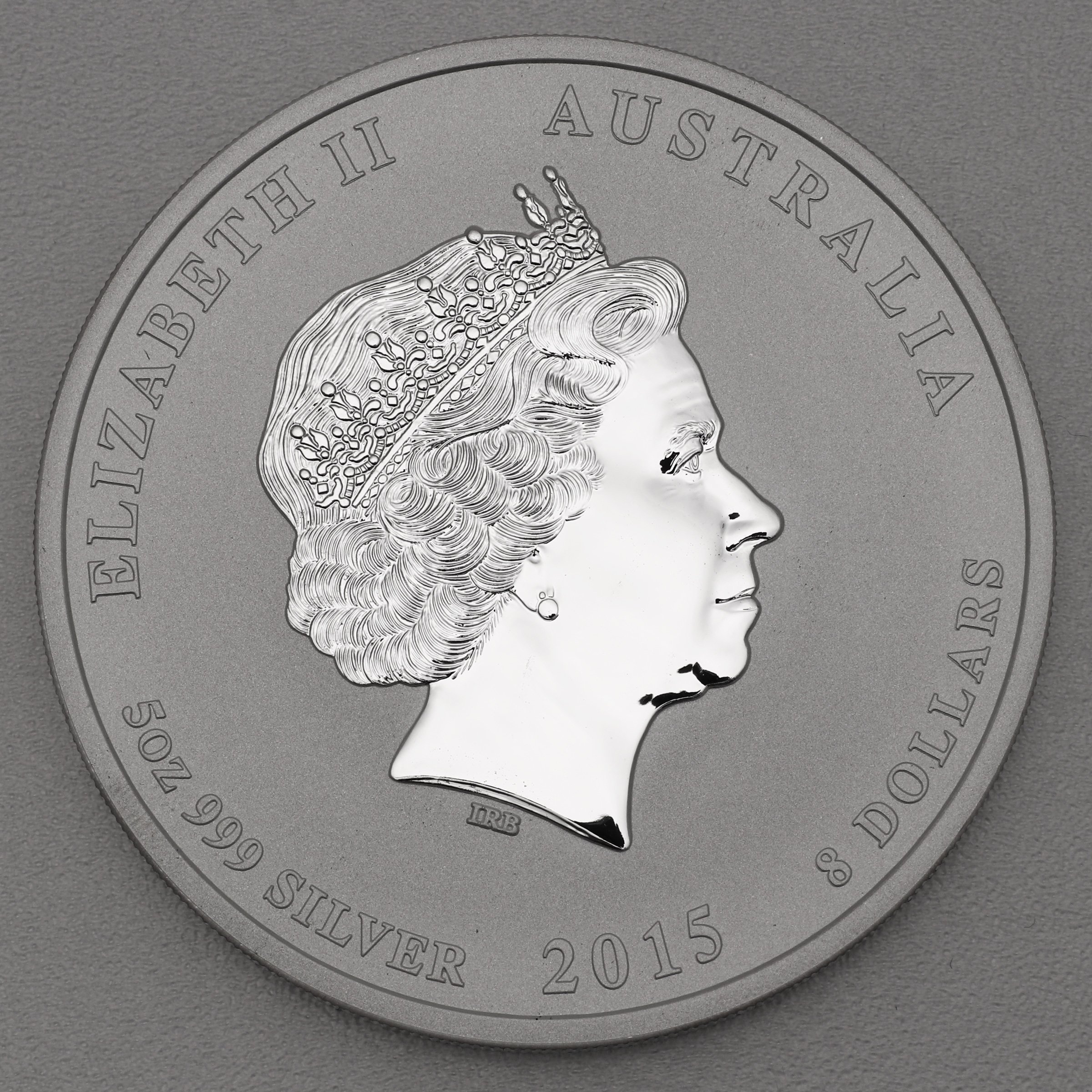 Silbermünze 5oz "Ziege" 2015 Lunar II – Year of the Goat (Australien) - Detailansicht 1