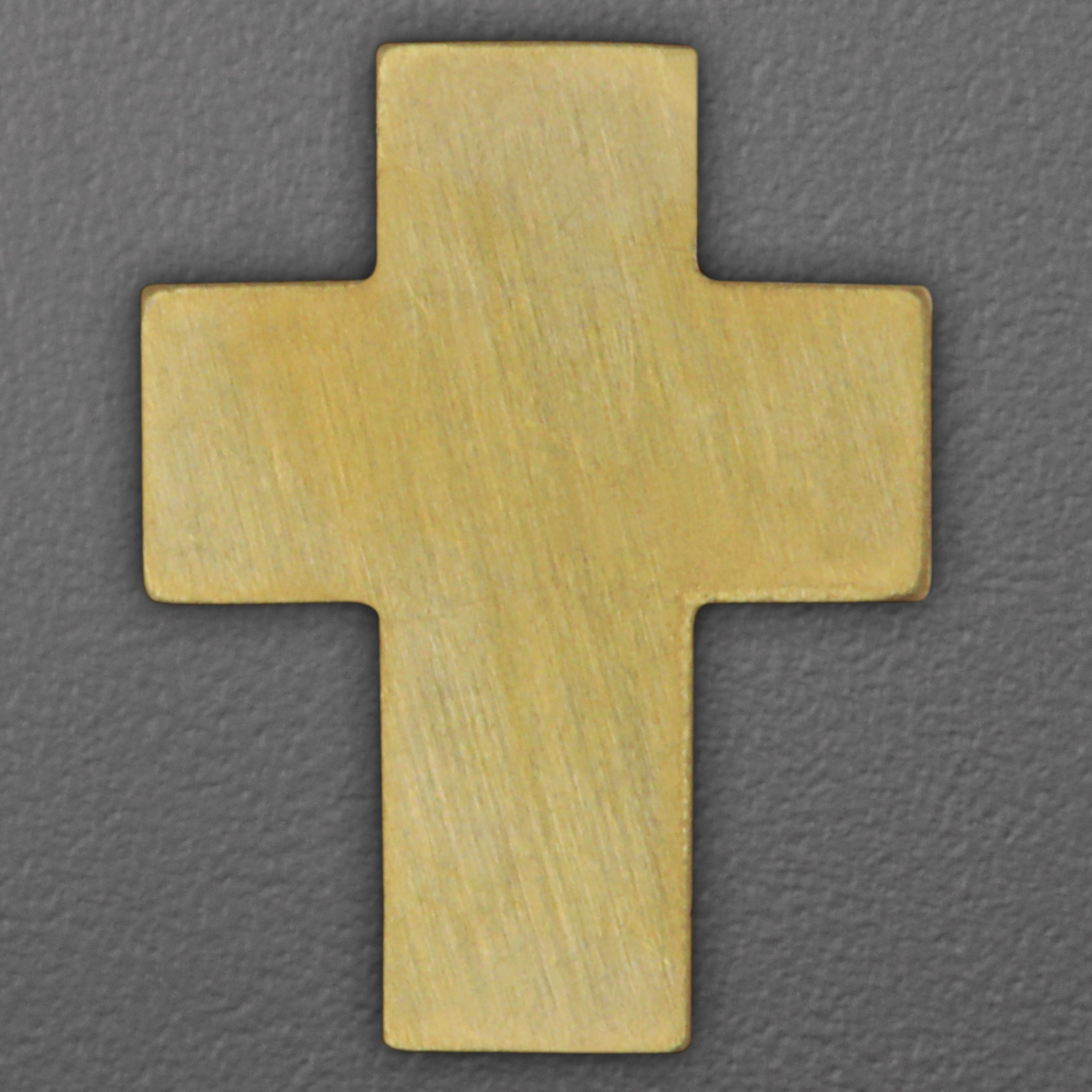 Goldanhänger "Kreuz aus Donaugold" (Naturgold) - Detailansicht 1