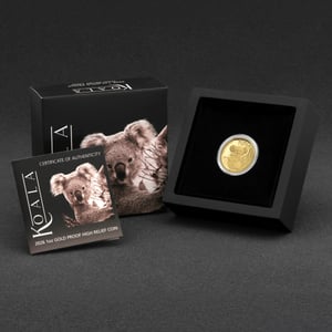 Goldmünze 1oz "Koala" 2026 (PP/HR) (Australien) - Miniaturansicht 5
