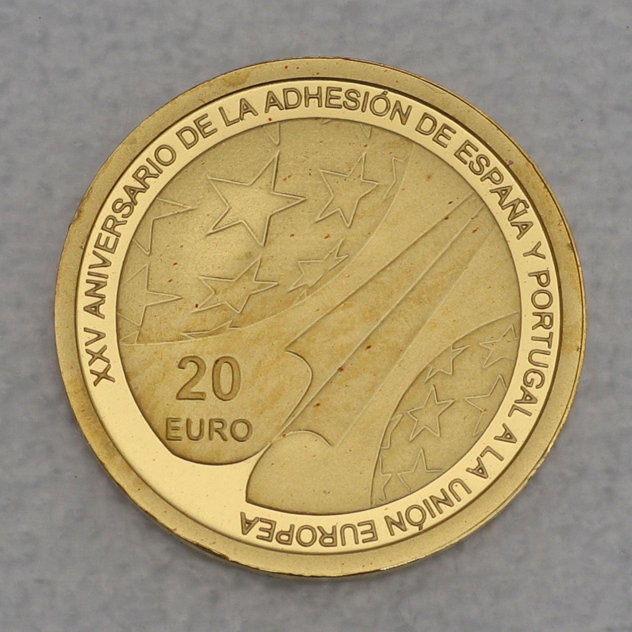 Goldmünze 20 Euro "Jubiläum EU Betritt" 2011 (Spanien) - Detailansicht 1