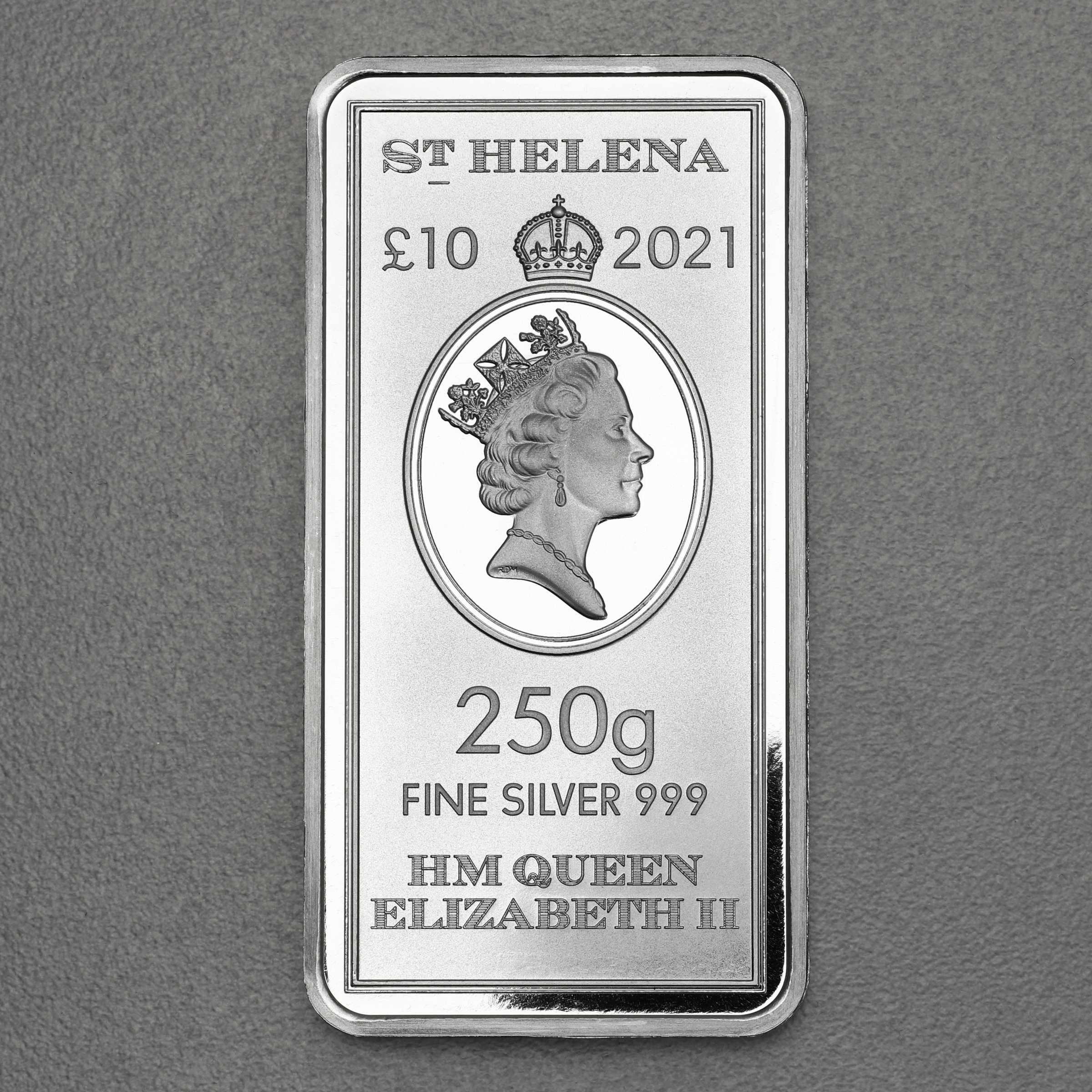 Münzbarren 250g "St. Helena 2021" - Hauptansicht