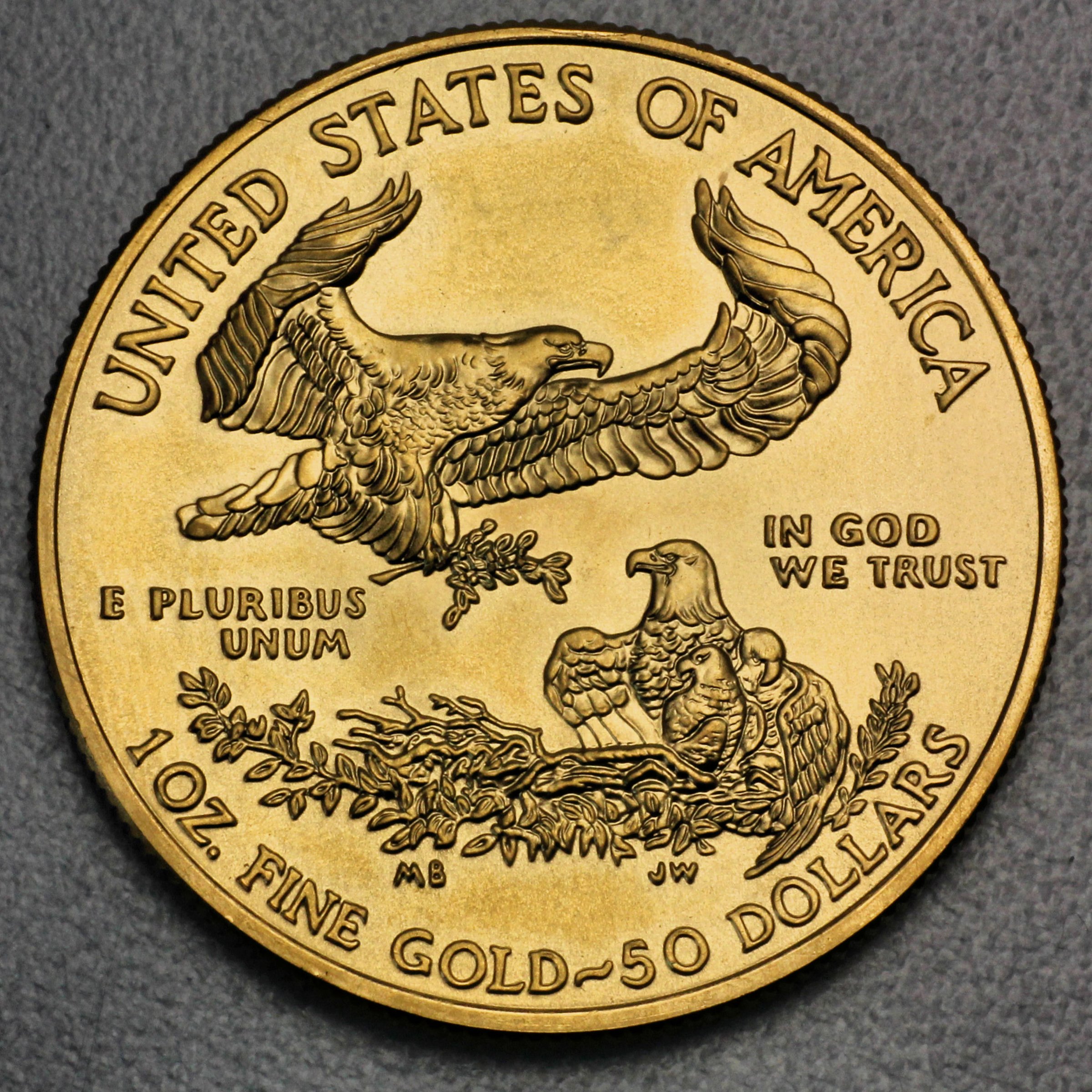Goldmünze 1oz "American Eagle" 2011 (USA) - Detailansicht 1