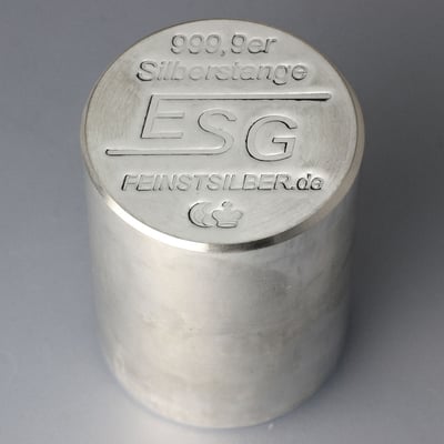 Silberstange 1000g (999,9 Ag) - Miniaturansicht 1