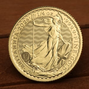 Goldmünze 1/4oz "Britannia" aktueller Jahrgang (Großbritannien) - Miniaturansicht 5