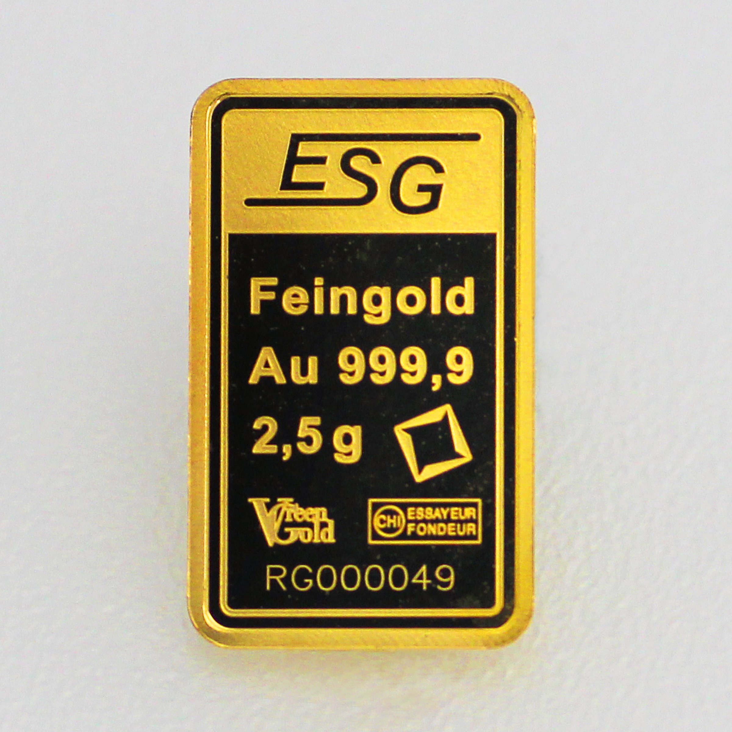 Goldbarren 2,5g "Auropelli" Responsible-Gold - Detailansicht 4