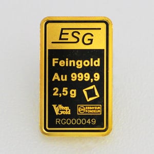 Goldbarren 2,5g "Auropelli" Responsible-Gold - Miniaturansicht 5