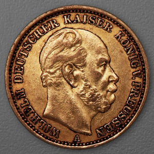 Goldmünze 20 Mark "Wilhelm I." 1874-A J.246 (Preußen) - Hauptansicht