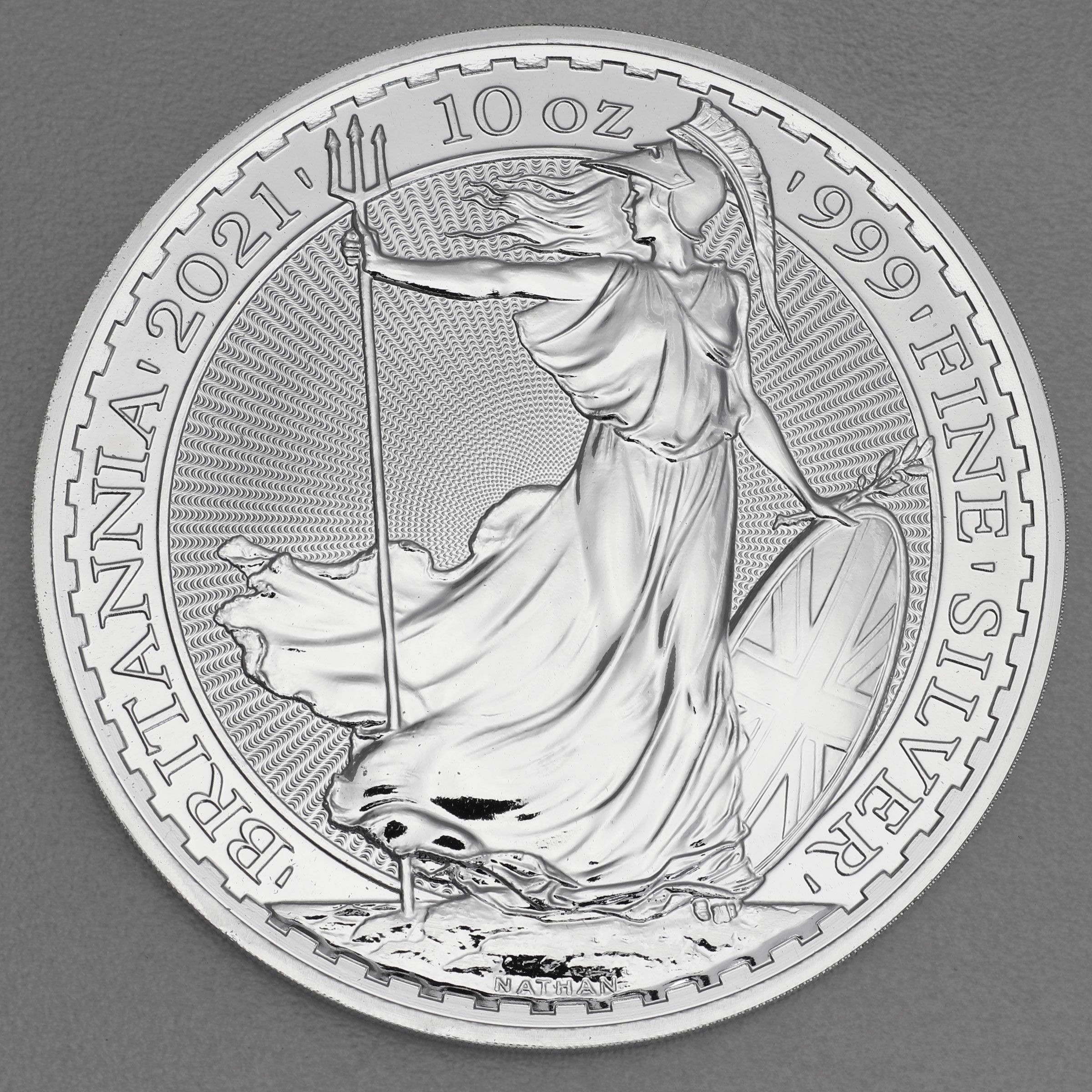 Silbermünze 10oz "Britannia" 2021 (Großbritannien) - Hauptansicht