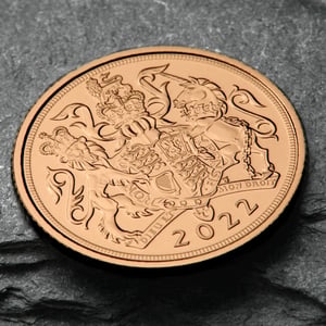 Goldmünze 1/2 Sovereign "Elizabeth II." 2022 70. Jahrestag der Thronbesteigung (Großbritannien) - Miniaturansicht 5