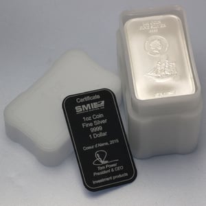 Münzbarren/SMI CombiTube Cook Islands (20x 1oz Ag) - Miniaturansicht 1