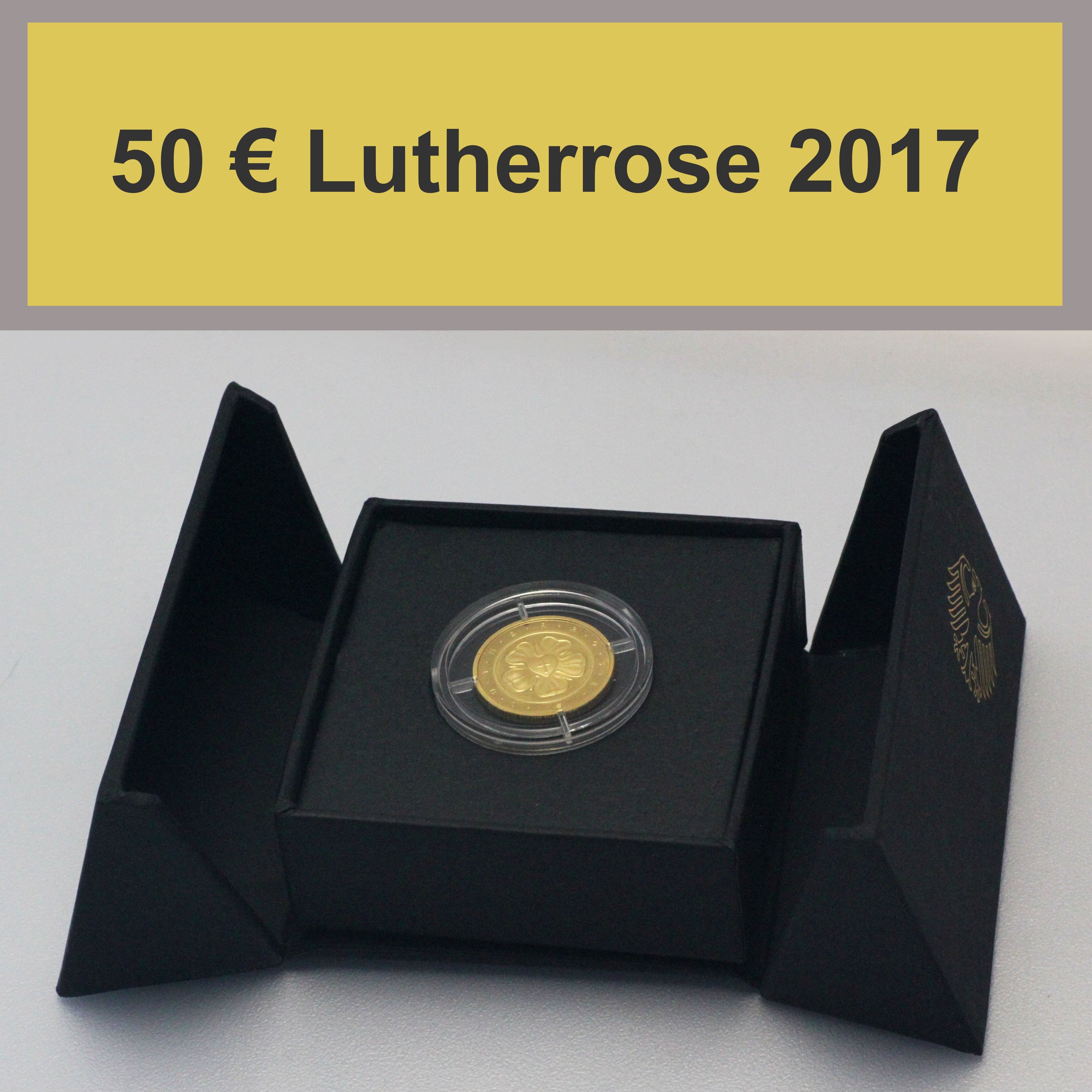 Goldmünze 50 Euro "Lutherrose" 2017 Reformation (Deutschland) - Detailansicht 6
