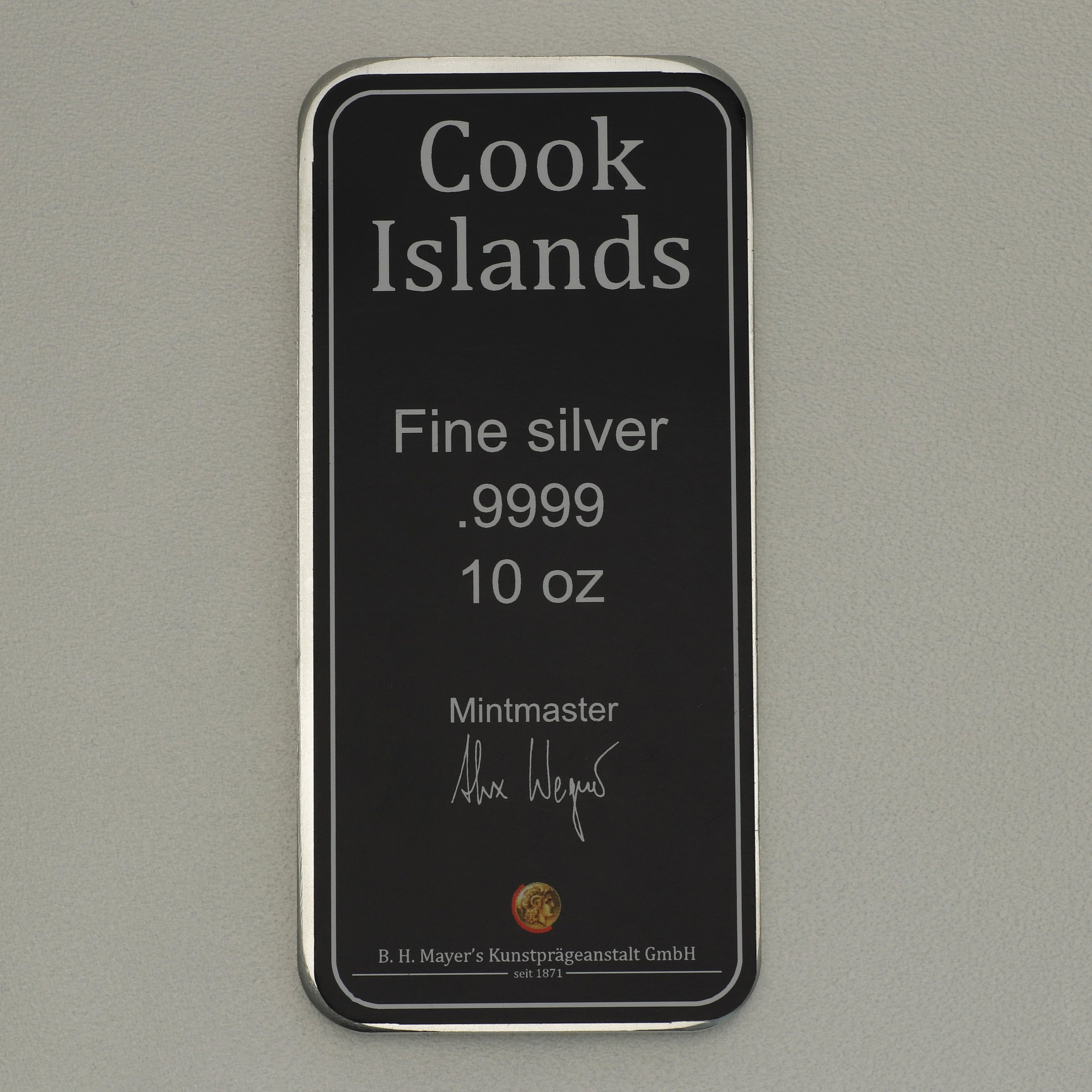 Münzbarren "Cook Islands" 30x 10oz (Masterbox) "New Generation" - Detailansicht 2