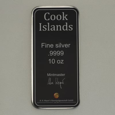 Münzbarren "Cook Islands" 30x 10oz (Masterbox) "New Generation" - Miniaturansicht 3