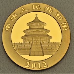Goldmünze 1/2oz "Panda" 2012 (China) - Miniaturansicht 2