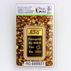 Goldbarren 1oz "Auropelli" Responsible-Gold - Miniaturansicht 2