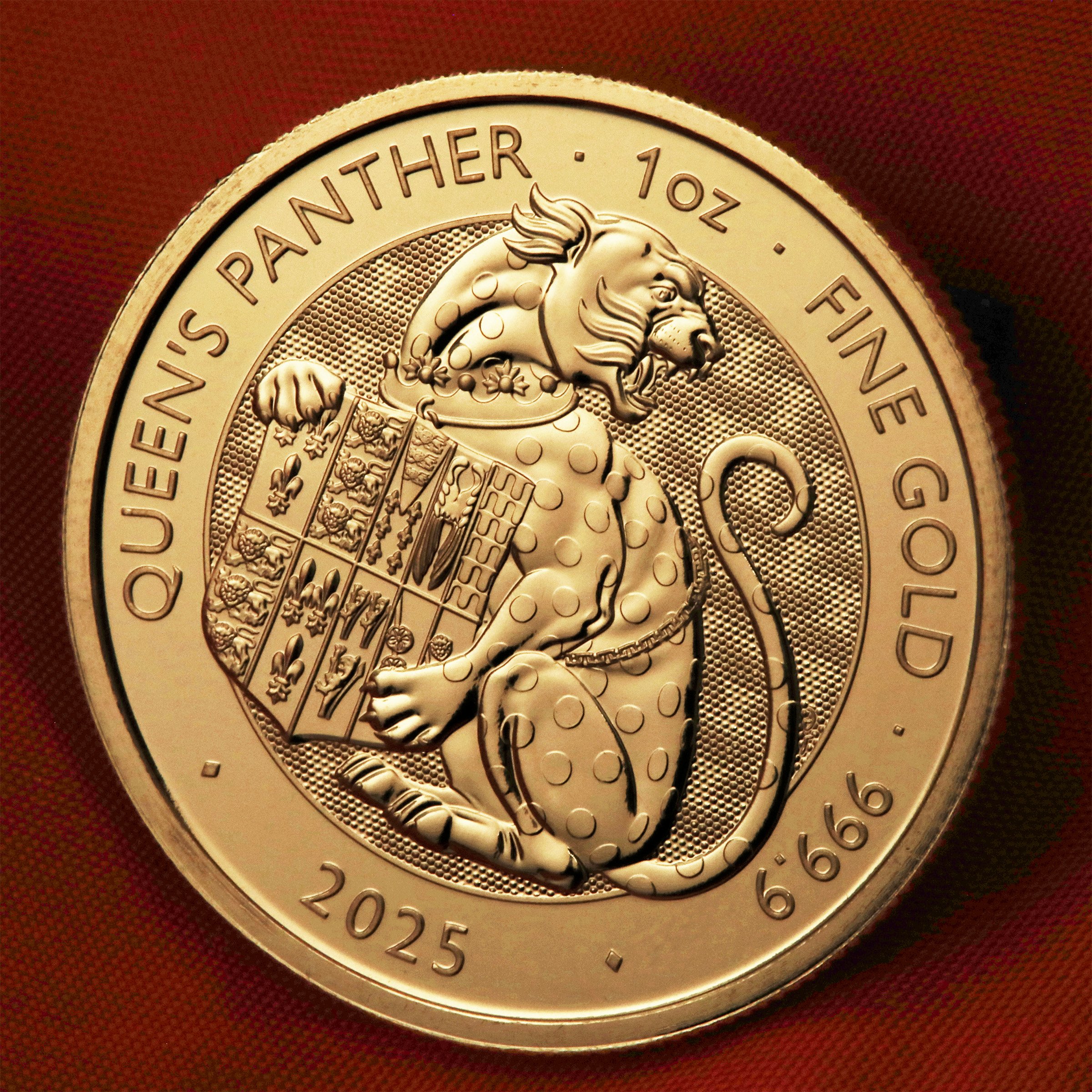 Goldmünze 1oz "Queen’s Panther" 2025 Royal Tudor Beasts (Großbritannien) - Detailansicht 4