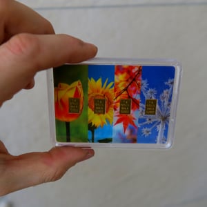 Goldbarren 4g "Mit Gold durchs Jahr" (Flip) - Miniaturansicht 3