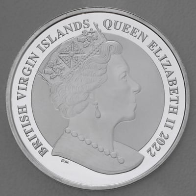 Silbermünze 1oz "Santa Maria" 2022 diff. (Britische Jungferninseln) - Miniaturansicht 2