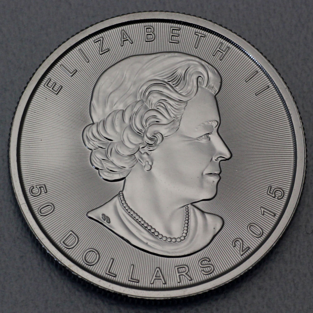 Platinmünze 1oz "Maple Leaf" diff. (Kanada) - Detailansicht 1
