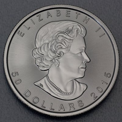 Platinmünze 1oz "Maple Leaf" diff. (Kanada) - Miniaturansicht 2