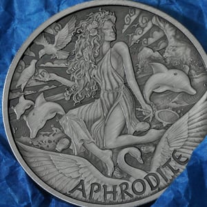 Silbermünze 1oz "Aphrodite 2022" (AF) Gods of Olympus (Tuvalu) - Miniaturansicht 5