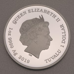 Silbermünze 1oz "Joker" 2019 (PP) Suicide Squad (Tuvalu) - Miniaturansicht 2