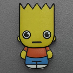 Silbermünze 1oz "Bart Simpson" 2022 (koloriert) Minted Mini – The Simpsons (Tuvalu) - Hauptansicht