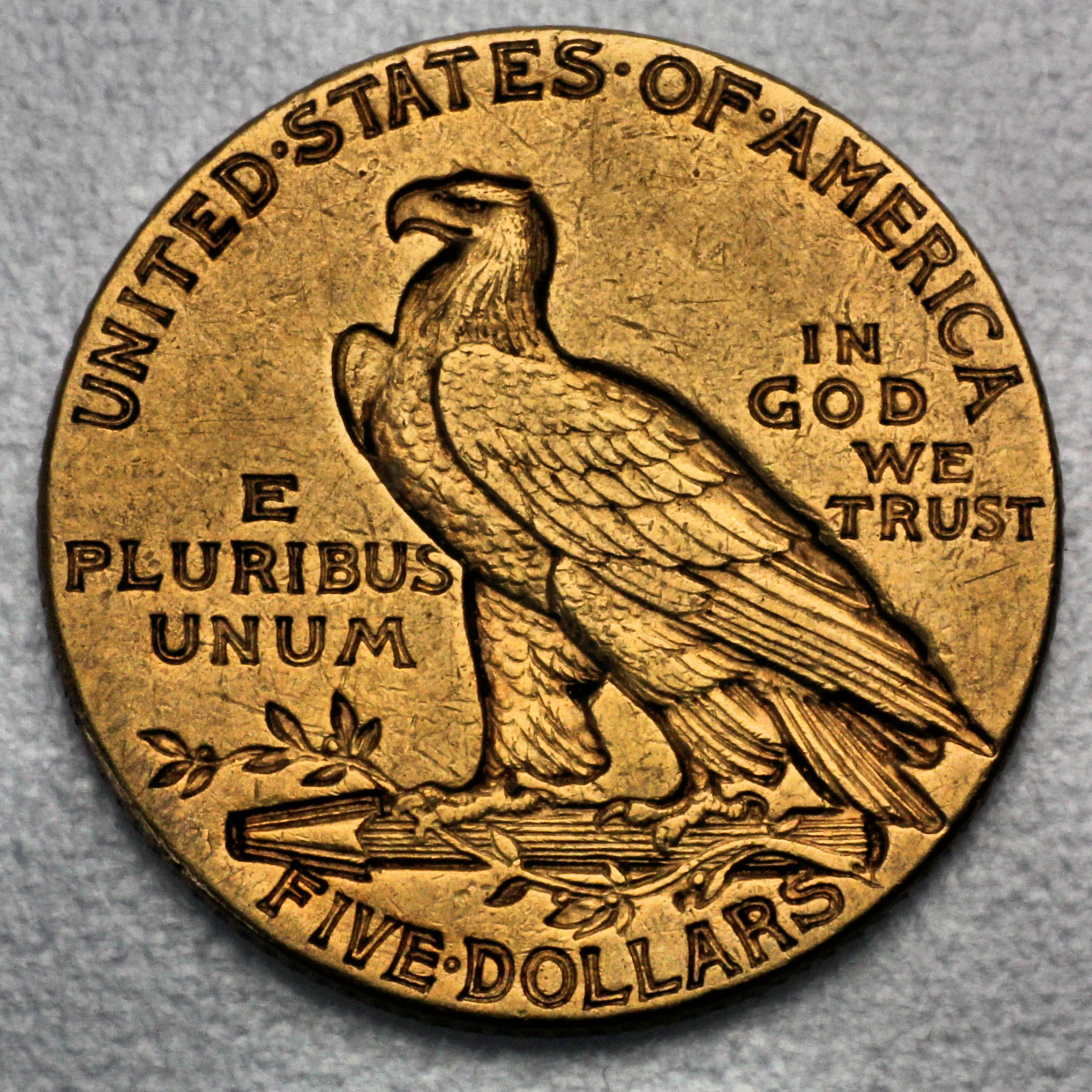 Goldmünze 5 Dollar "Indian Head" versch. Jahrg. (USA) - Detailansicht 1