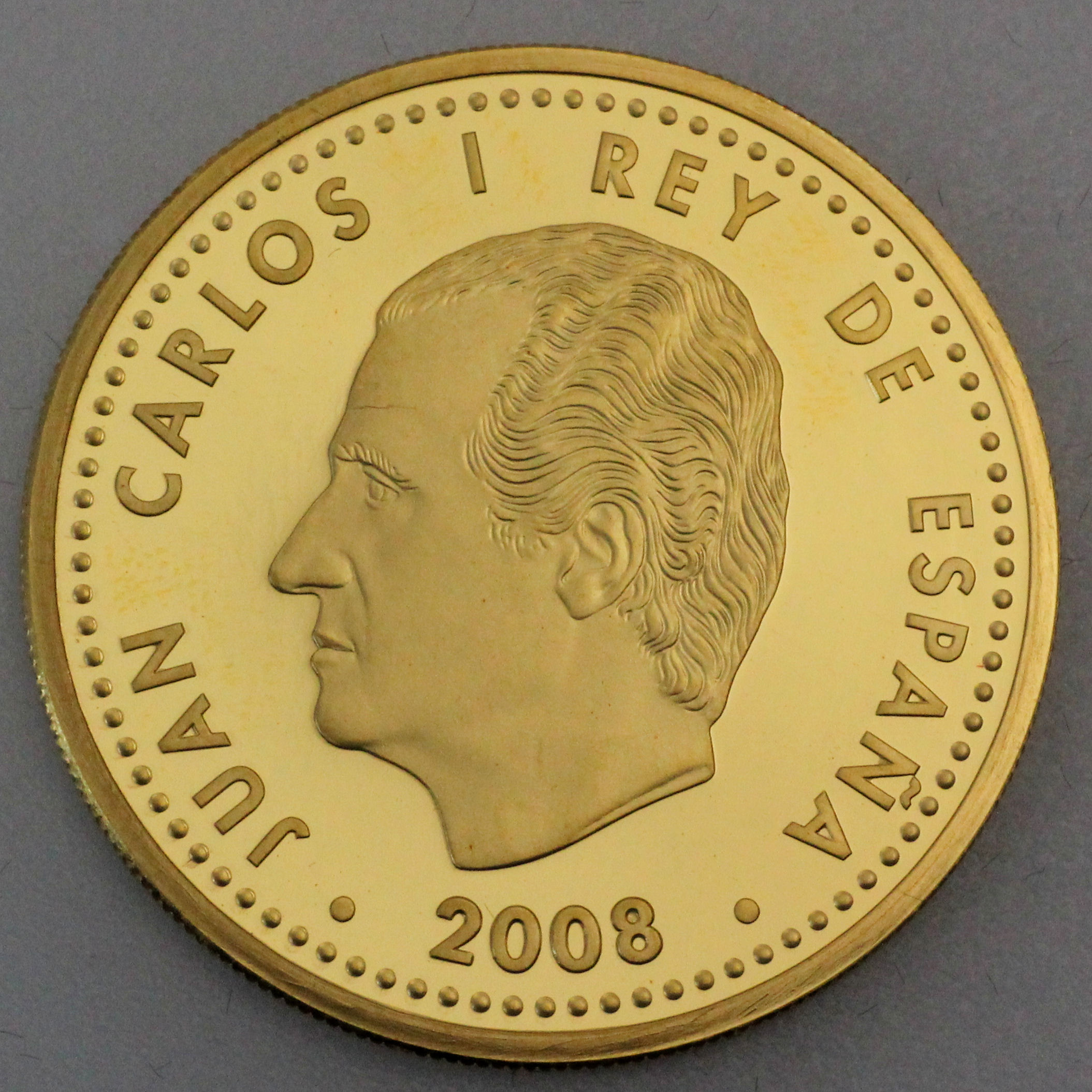Goldmünze 200 Euro "Fußball EM" 2008 (Spanien) - Detailansicht 1