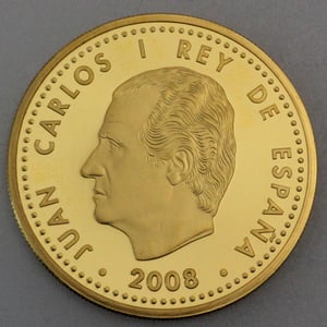 Goldmünze 200 Euro "Fußball EM" 2008 (Spanien) - Miniaturansicht 2