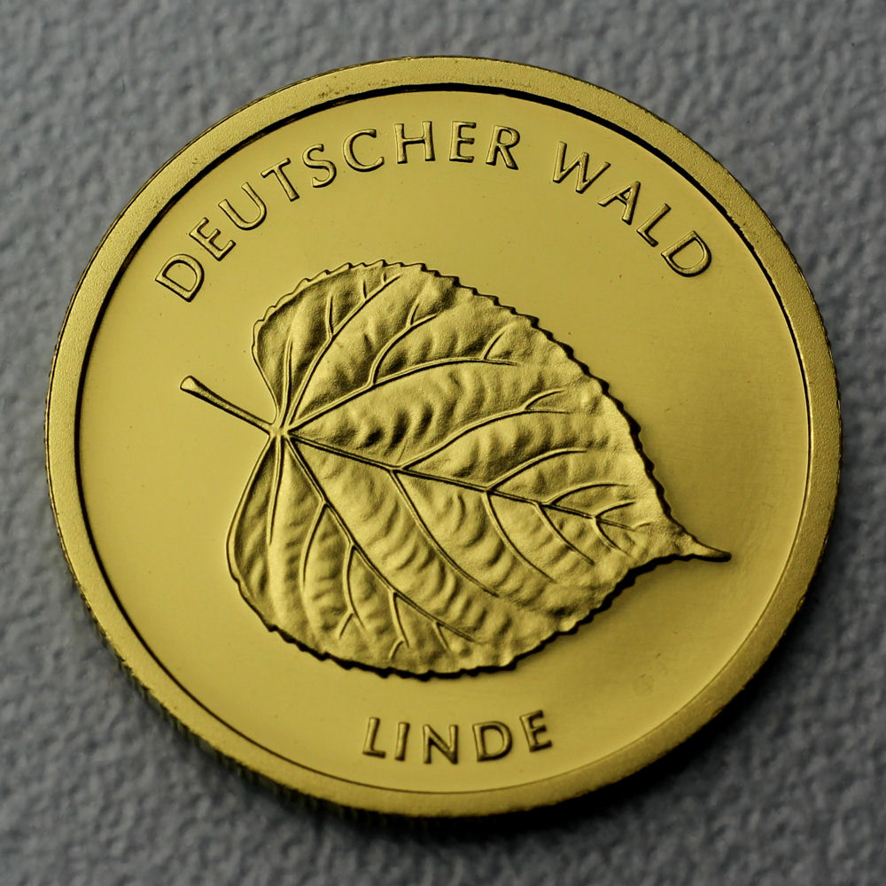 Goldmünze 20 Euro "Linde" 2015 Deutscher Wald (Deutschland) - Hauptansicht
