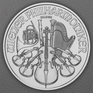 Silbermünze 500 x 1oz "Wiener Philharmoniker" aktueller Jahrgang Masterbox (Österreich) - Miniaturansicht 2