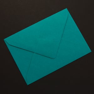 Geschenk-Umschlag "Oceano türkis" (A8, klein) image
