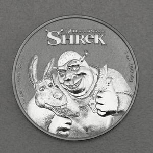 Silbermünze 1oz "Shrek" 2021 20th Anniversary (Niue) - Hauptansicht