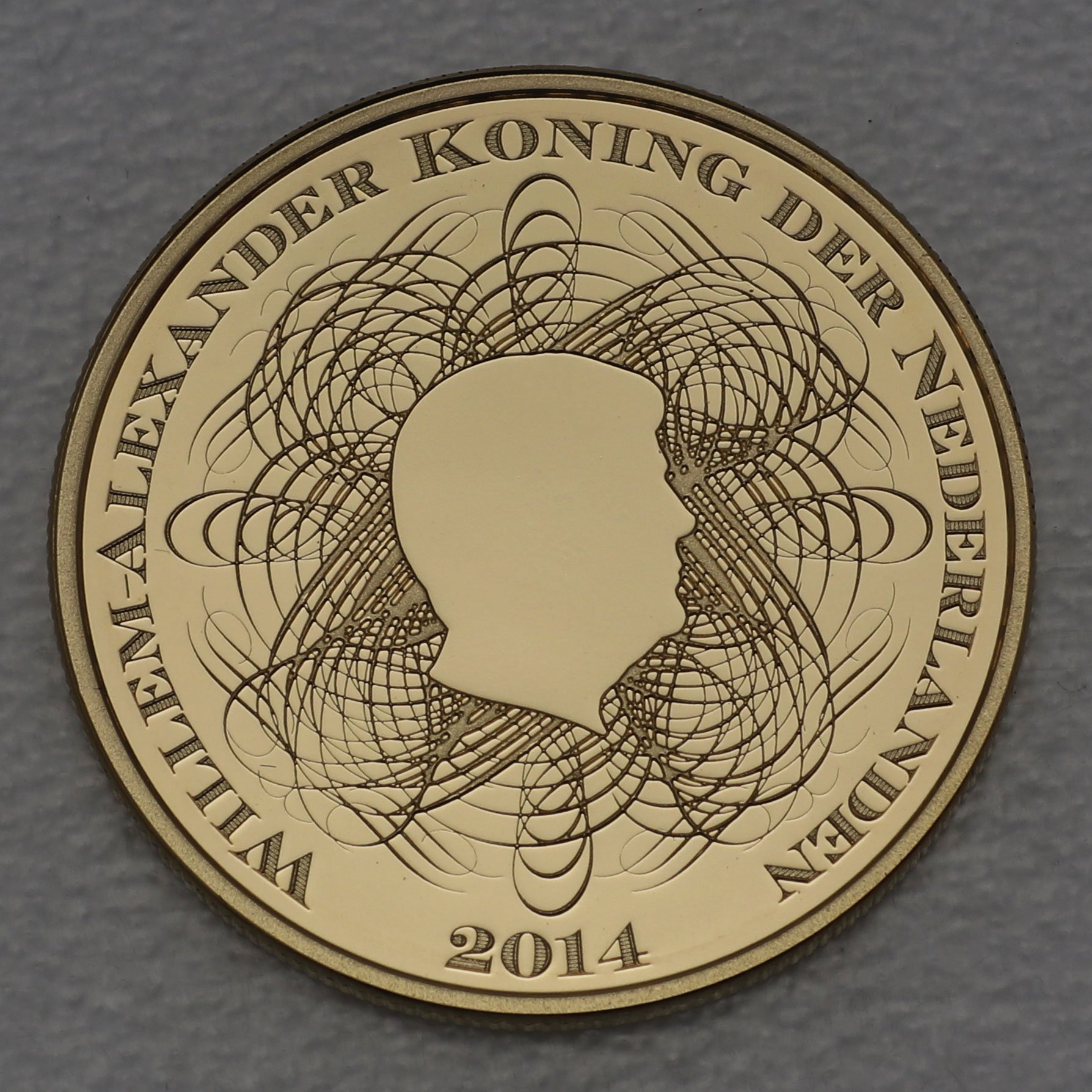 Goldmünze 10 Euro "Bank der Niederlande" 2014 (Niederlande) - Detailansicht 1