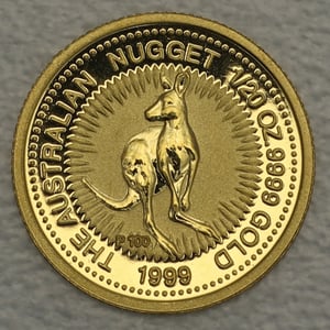 Goldmünze 1/20oz "Känguru" 1999 Australian Nugget (Australien) - Hauptansicht