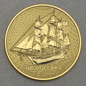 Goldmünze 1oz "Bounty" 2021 New Generation (Cook Islands) - Hauptansicht