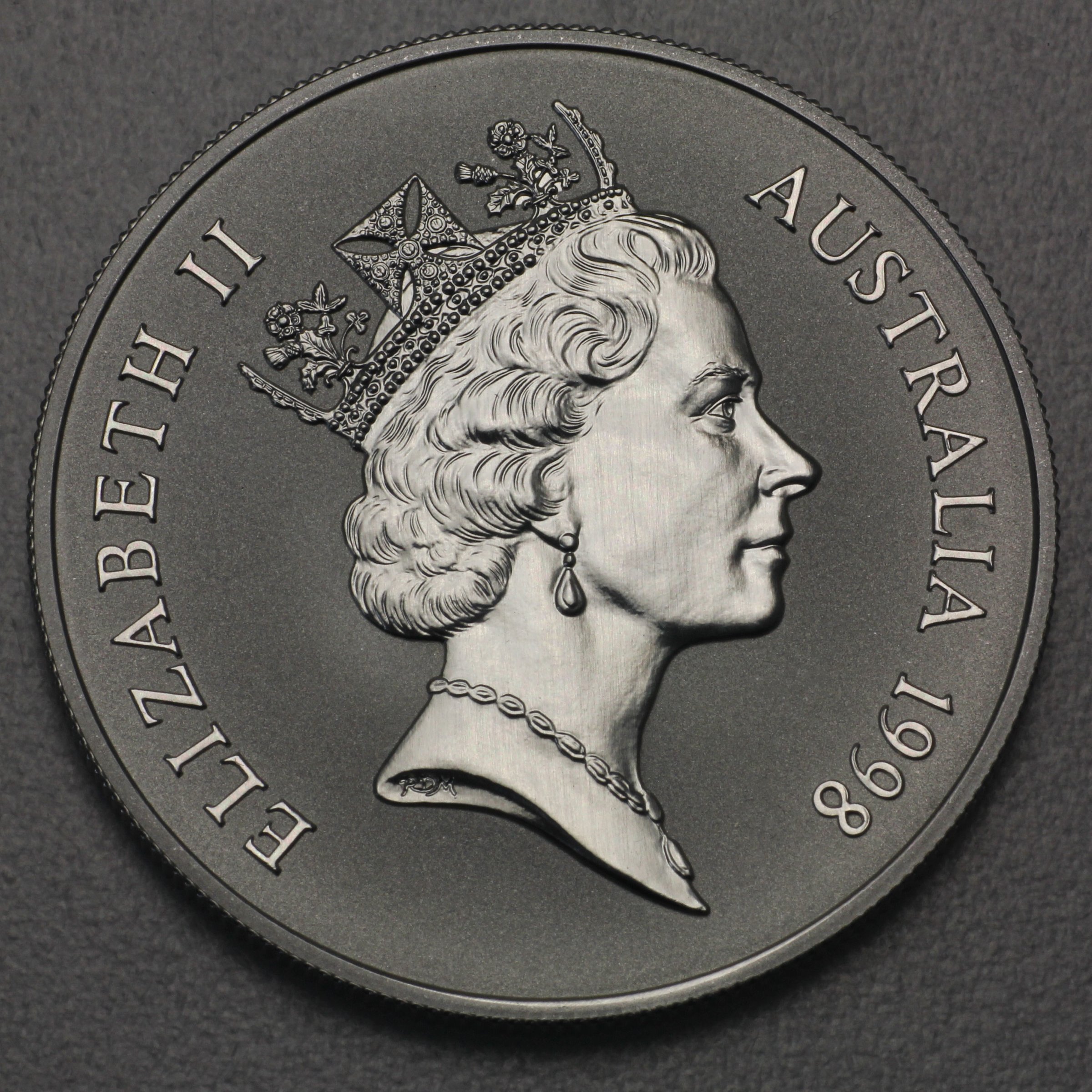 Silbermünze 1oz "Känguru" 1998 Royal Australian Mint (Australien) - Detailansicht 1