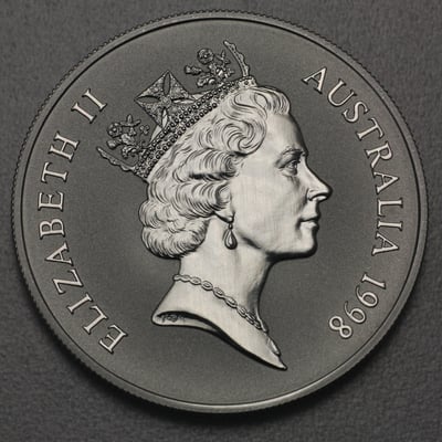 Silbermünze 1oz "Känguru" 1998 Royal Australian Mint (Australien) - Miniaturansicht 2
