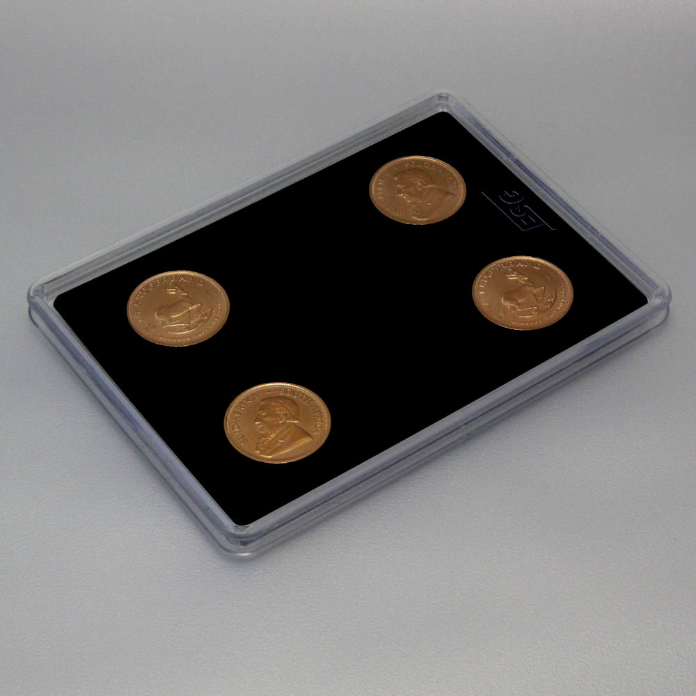 Goldmünzen 4 x 1/4oz "Krügerrand" Set – 4-teilig (Südafrika) - Detailansicht 1