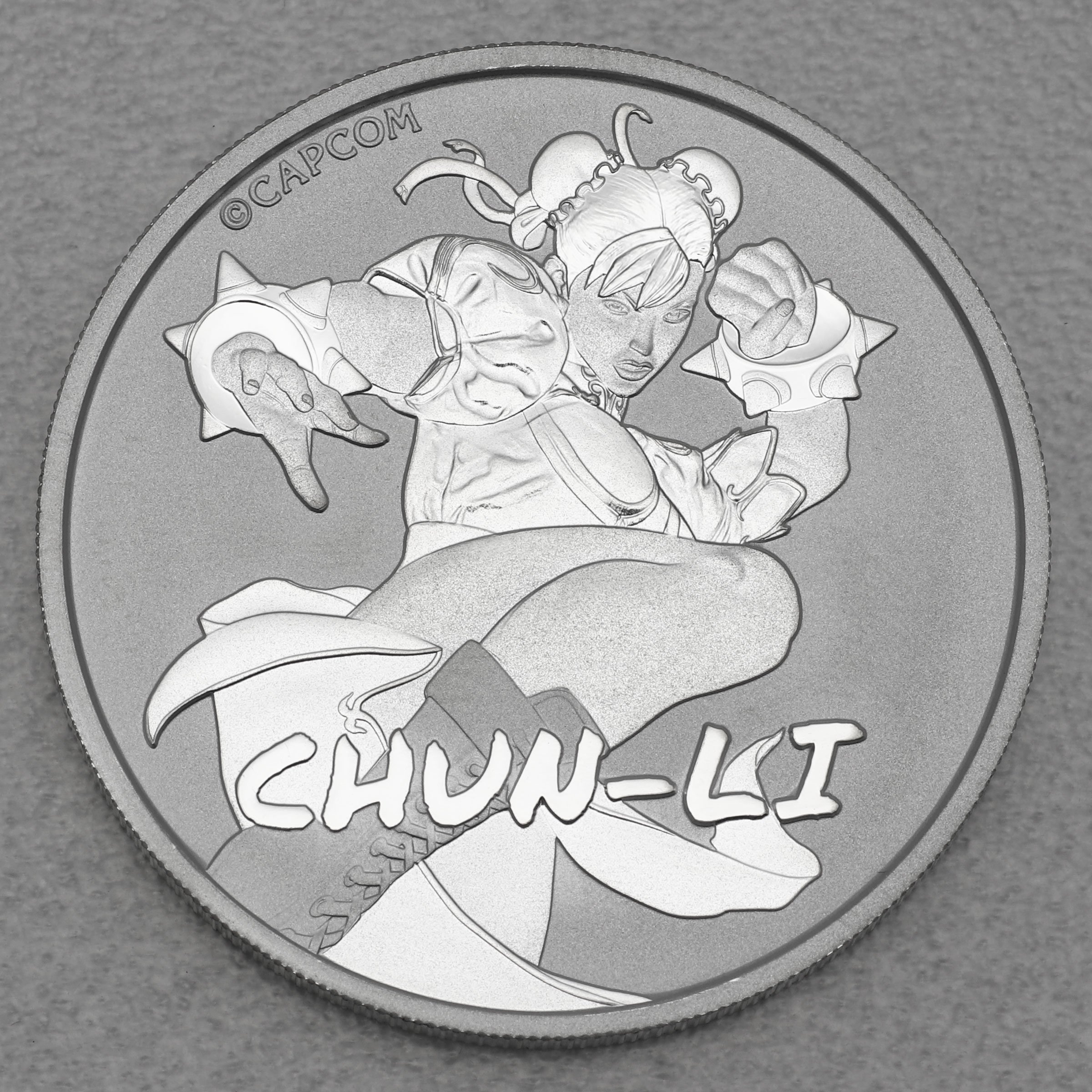 Silbermünze 1oz "Chun Li" 2022 Street Fighter 19% (Tuvalu) - Hauptansicht