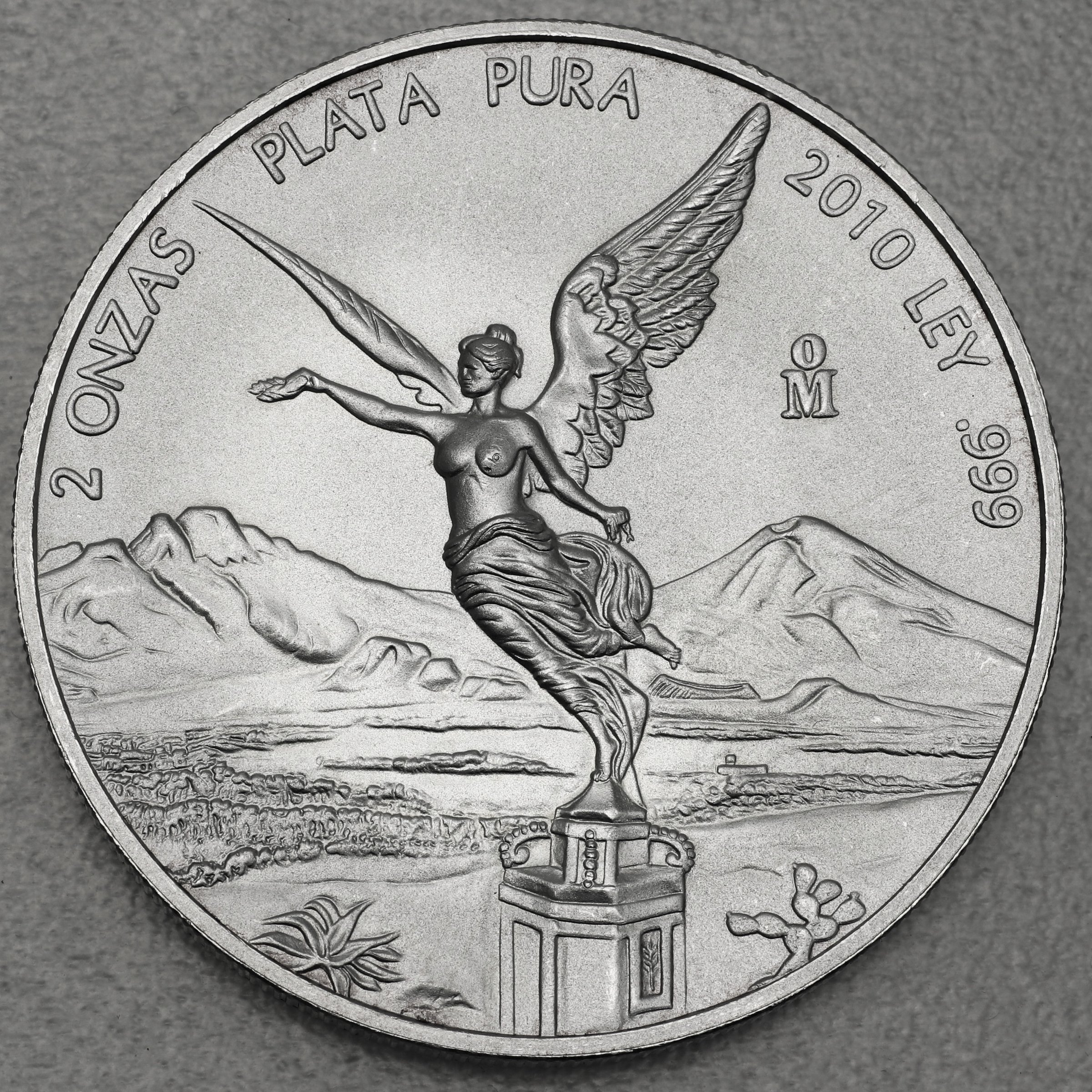 Silbermünze 2oz "Libertad" 2010 (Mexiko) - Hauptansicht