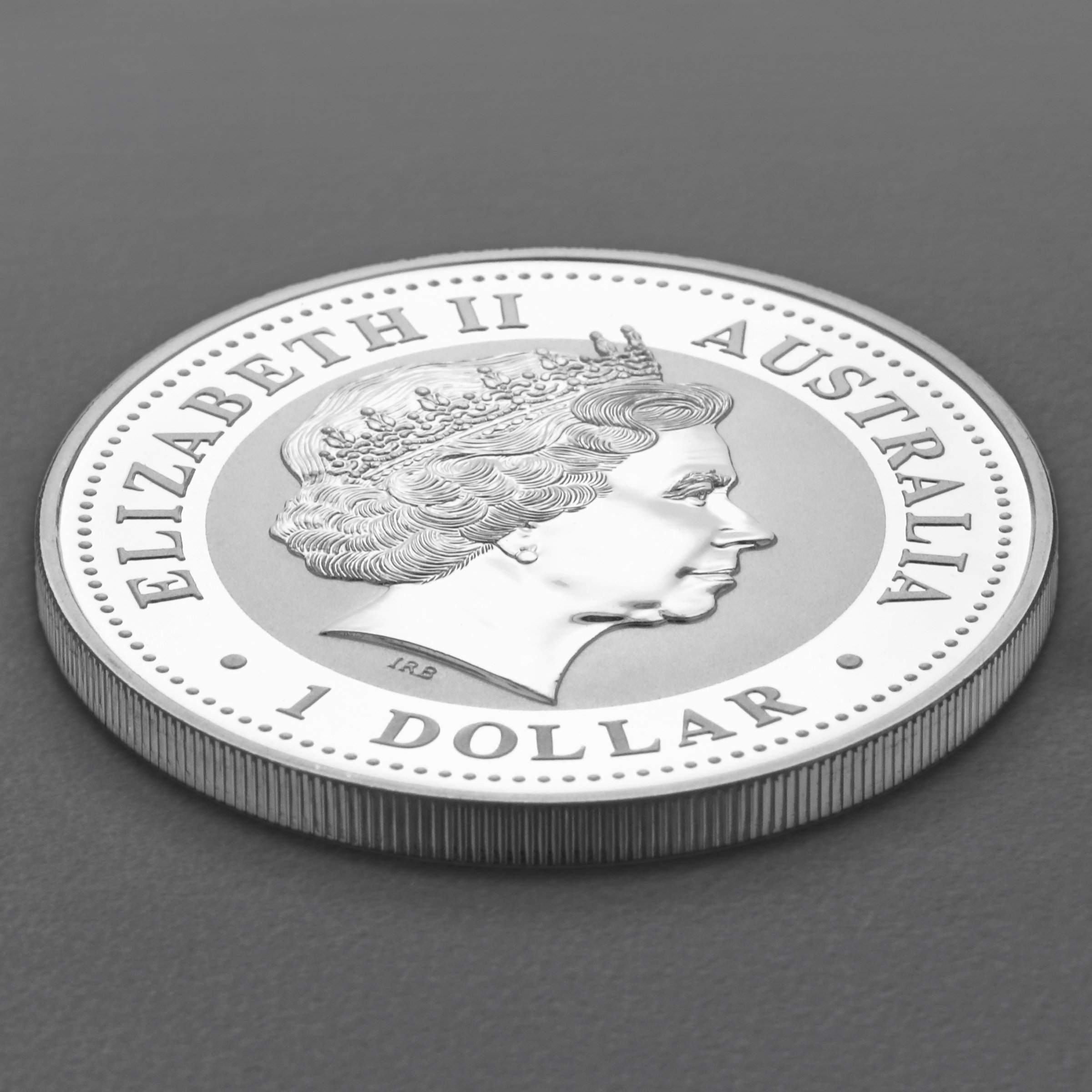 Silbermünze 1oz "Kookaburra" 2001 diff. (Australien) - Detailansicht 3
