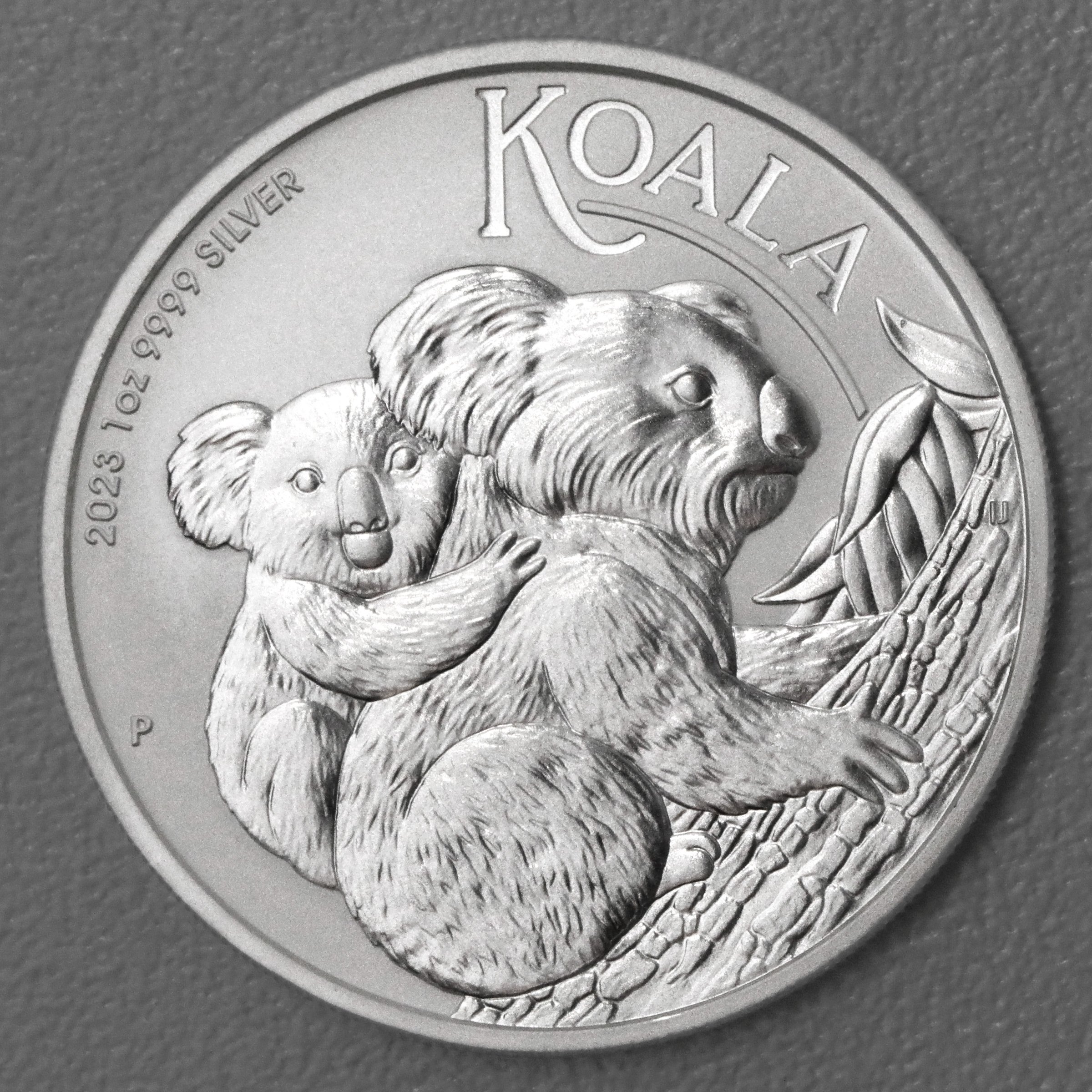 Silbermünze 1oz "Koala" 2023 diff. (Australien) - Hauptansicht