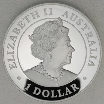 Silbermünze 1oz "Känguru" 2020 (HR/koloriert) (Australien) - Miniaturansicht 2