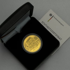 Goldmünze 100 Euro "Recht" 2021 Säulen der Demokratie (Deutschland) - Miniaturansicht 3