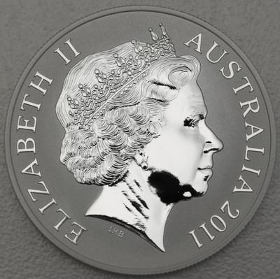 Silbermünze 1oz "Känguru" 2011 Royal Australian Mint (Australien) - Miniaturansicht 2